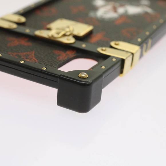 LOUIS VUITTON Transformed Monogram Cat Eye Trunk iPhone Case M63891 Auth 66181 - Picture 14 of 16